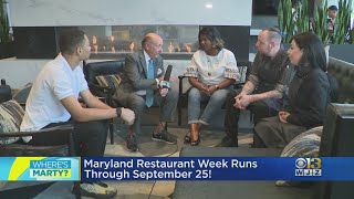 Wheres Marty Getting a taste of Maryland Restaurant Week in Owings Mills [upl. by Heloise206]