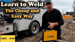 Learn how to weld on a budget with the Troozy Rilon 135E mig welder [upl. by Abagail]