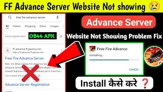 FF advance server  how to Download OB43 advanced server  free fire advance server kaise open karen [upl. by Vitus]