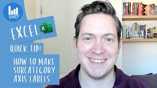 Excel Quick Tip  Creating Axis Subcategories [upl. by Sherye]