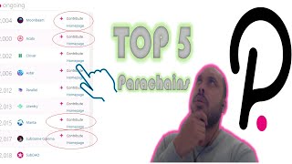 UPDATED Top 5 Best Polkadot Parachains  auctions 15 [upl. by Annenn]