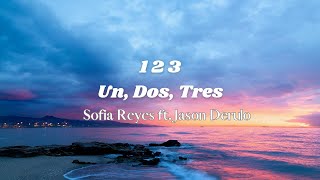 123 Lyrics English Translation Sofia Reyes ft Jason Derulo [upl. by Tnayrb701]