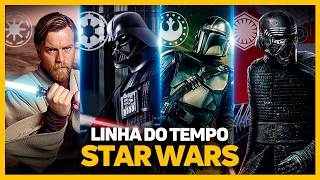 Star Wars Linha do Tempo EXPLICADA [upl. by Esinwahs]