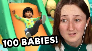 bored of the 100 baby challenge  Streamed 121323 [upl. by Eedolem]