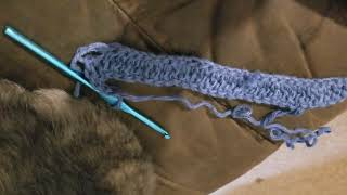 crocheting a new scarf [upl. by Zarah]