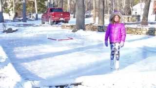 A Very Easy to Build Ice Skating Rink [upl. by Nabe]