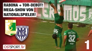 RABONA  Tor MegaShow von Nationalspieler Chemie Leipzig  Babelsberg 03  Regionalliga Nordost [upl. by Alberik]