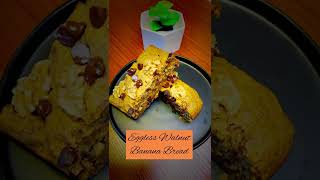 No Sugar Dessert  No Egg Dessert  Banana Bread Recipe Moist  Quick dessert recipe  Shorts [upl. by Avihs151]