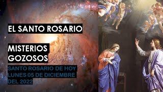 EL SANTO ROSARIO 👉 Misterios gozosos 👉 Lunes 02 de Enero de 2023 ❤❤❤🌹 [upl. by Vasta]