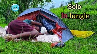 SOLO DEEP FOREST CAMPING IN UTTARAKHAND SOLO CAMPING IN IN RIVERSIDE CAMPINGArunpp8ck [upl. by Ardussi195]