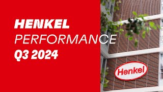 Henkel Q3 2024 Performance [upl. by Nosral]