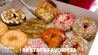 Best Doughnuts In Every State  50 State Favorites [upl. by Rraval]