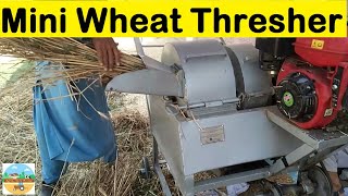 Mini Auto Wheat Thresher Technology [upl. by Shaner]