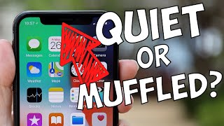 QUIET OR MUFFLED IPHONE EAR SPEAKER HACK  iPhone speaker cleaning tutorial [upl. by Tish]