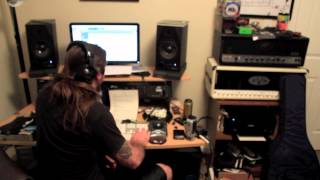 Whitechapel  2012 studio update vocal tracking [upl. by Lemart690]