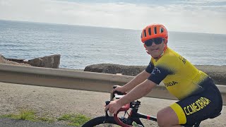 por nerja súper ruton por algarrobo torrox benajarafe y sus pitufos con el mejor ambiente ciclista [upl. by Sofer]