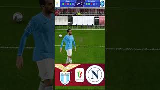 Lazio vs Napoli  Coppa Italia 2425  Penalty shorts [upl. by Steere]