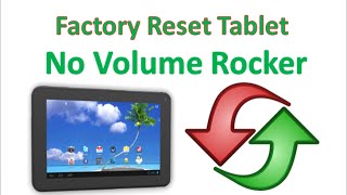 Factory Reset on Proscan PLT7223G or Tablet wo Vol Rocker [upl. by Christoph899]