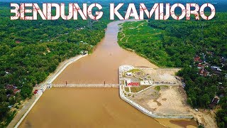 BENDUNG KAMIJORO Sungai Progo Construction Progress Flashback [upl. by Hakeber]