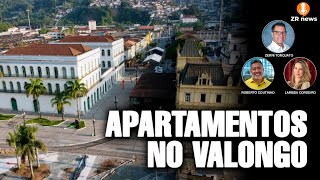 Construtora lança empreendimento com 1088 apartamentos no Valongo em Santos  ZR News [upl. by Etnuhs]