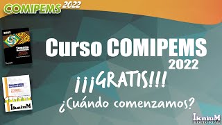 Curso COMIPEMS 2022 ¡¡¡GRATIS ¿Cuándo comenzamos [upl. by Wilie]