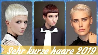 Die ☀ aktuelle 20 Ideen zu sehr kurze haare frauen 2019 [upl. by Lynnworth451]