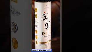 Indri single malt whisky indri whiskey piccadilytrendingshorts haryana singlemalt [upl. by Papotto290]