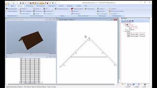 cadvilla® Support  Dachbalken einfügen und in einer Ebene trimmen [upl. by Sabu300]