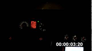 Alfa Romeo 159 20 JTDM 0100 acceleration 7 sec chiptuning no EGR no DPF [upl. by Seessel]