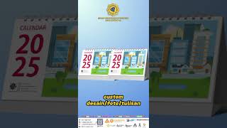 SIAPKAN KALENDER CUSTOM 2025 di INTAN KONVEKSI amp PRINTING INDONESIA kalender percetakanindonesia [upl. by Leuqim]