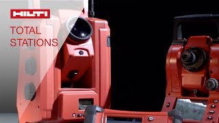 INTRODUCING the Hilti Robotic and Mechanical Total Stations [upl. by Nazarius953]