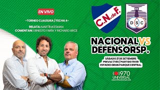 NACIONAL VS DEFENSOR EN VIVO  970 UNIVERSAL [upl. by Arman525]