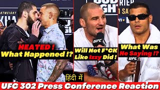 Islam Makhachev Got ANGRY  UFC 302 Press Conference REACTION and BREAKDOWN in Hindi  Namaste UFC [upl. by Nibla516]