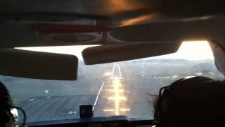 Landing at Inverness Airport [upl. by Notxam]