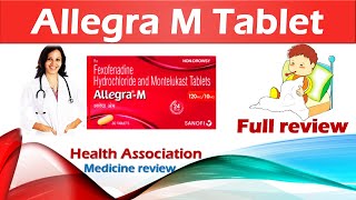 Allegra M Tablet Benefits  uses sideeffect amp How to use full review [upl. by Searby]