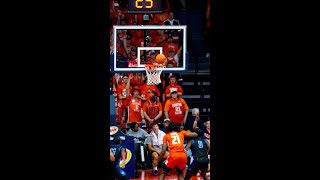 Will Riley Highlight vs EIU  Illinois Mens Basketball [upl. by Ardnasac]