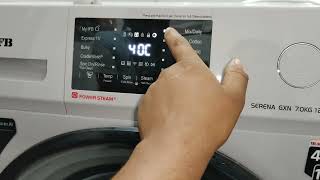 ifb washing machine  SERENA GXN 7KG  1200 rpm review in hindi demo in hindi ifbwashingmachine [upl. by Linehan48]