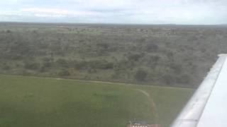 Landing in Lusaka airport Zambia Jan 15th 2016 [upl. by Tawsha]