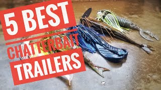 5 Chatterbait Trailers You Need Try [upl. by Marv]