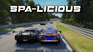 Lot of Fun at Spa  Young n Old Race 9  Spa Francorchamps on ACC [upl. by Itsim957]