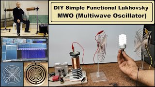 DIY Simple Functional Lakhovsky MWO Multiwave Oscillator Therapy Device [upl. by Wahl]