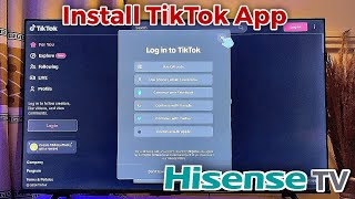 How to Install TikTok on Hisense Vidaa Smart TV Watch TikTok on TV [upl. by Justus144]