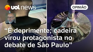 Debate com cadeiras parafusadas marca derrocada da democracia diz Josias de Souza [upl. by Enelra]