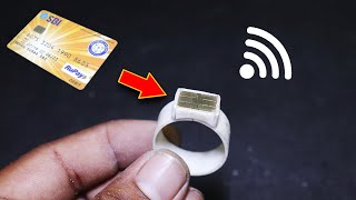 Remaking a Credit Card Chip Into a Valuable Ring  Remake Project [upl. by Ellah]