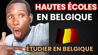 Voici La Liste Des Hautes Écoles Présentes En Belgique belgique [upl. by Lammond194]