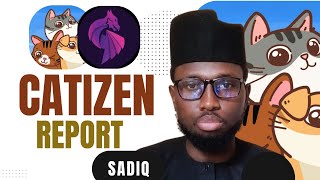 CATIZEN REPORT amp 1000 ARIX GIVEAWAY TO SADIQ TECH SUBSCRIBERS [upl. by Killian]