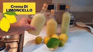 Crema Di LIMONCELLO Fatto In Casa [upl. by Niamert237]