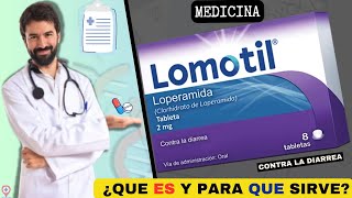 LOMOTIL💊¿Qué es como se usa y para que sirve ¿CONTRA LA DIARREA  ¡Descubre todos los detalles [upl. by Ayarahs]