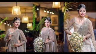 Nayanathara Wickramarachchi Hot Wedding dress [upl. by Pfister415]