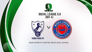 Cero Dos FT Lwn Muda Johor FC [upl. by Allemat]